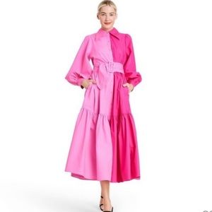 Christopher John Rogers Dress. Pink. Size 2